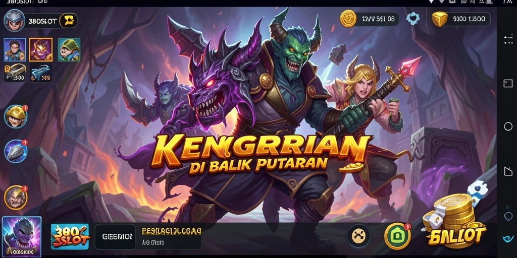 Gameplay menakutkan di 380SLOT dengan suasana kegelapan.