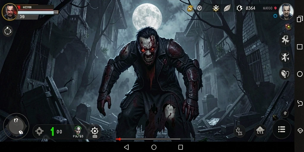 Screenshot utama 8364 menampilkan suasana gameplay Horror yang mencekam.
