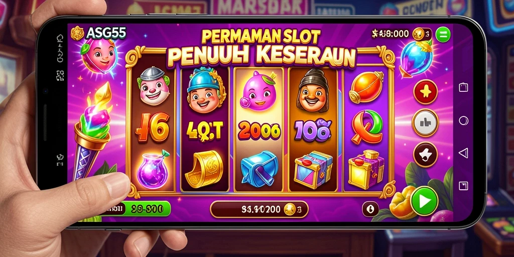 Screenshot ASG55 menampilkan aksi gameplay Slot yang memikat.