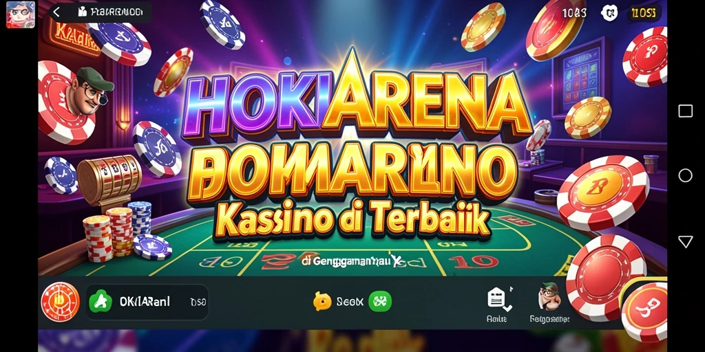 Tangkapan layar utama HOKIARENA menunjukkan gameplay kasino yang seru dan menarik.