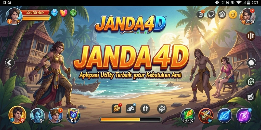 Screenshot JANDA4D yang menunjukkan antarmuka aplikasi Utility yang ramah pengguna.