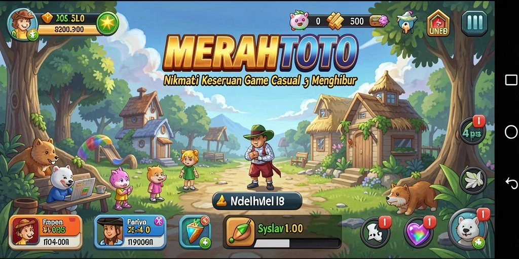 Gameplay seru dari MERAHTOTO yang penuh tantangan.