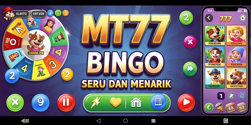 Gambaran gameplay seru dan interaktif dari MT777 Bingo.