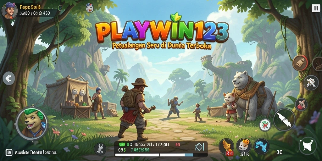 Gameplay menakjubkan di dunia terbuka dalam PLAYWIN123.