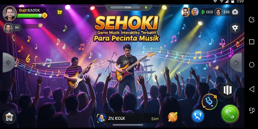 Tampilan gameplay SEHOKI yang interaktif dan seru