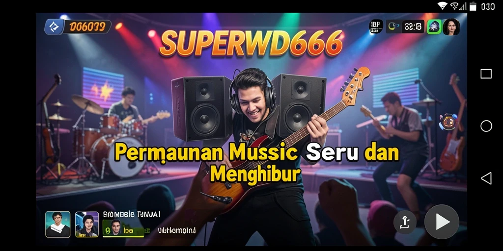 Tampilan gameplay SUPERWD666 yang interaktif dan menyenangkan.