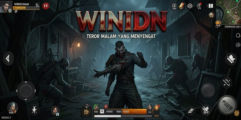 Tangkapan layar menunjukkan momen menegangkan dari gameplay Horror.