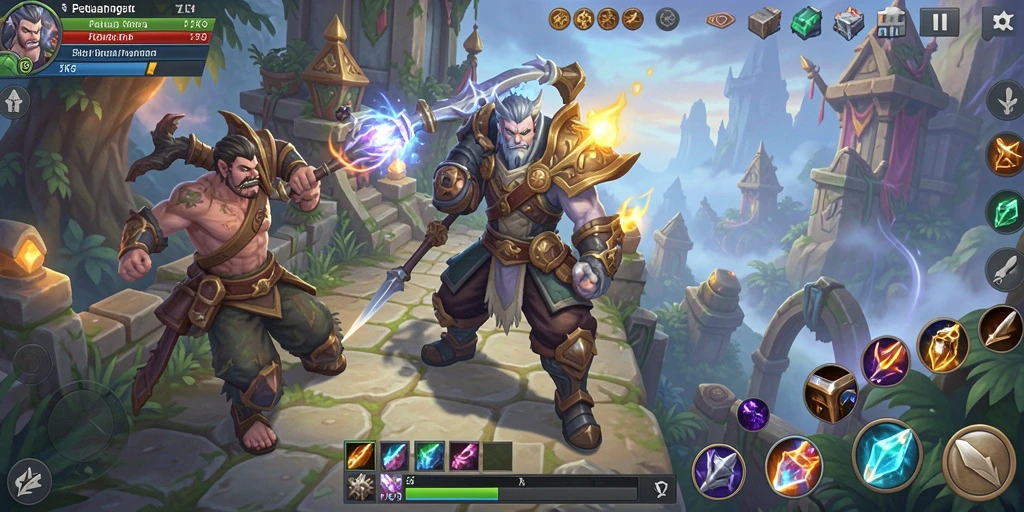 Tampilan menarik dalam gameplay ZK9 yang memukau dan penuh aksi.
